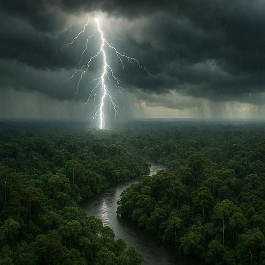 Medidas eficientes para evitar danos elétricos durante descargas atmosféricas na Amazônia