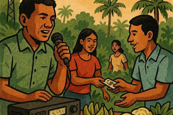 De que forma rádios comunitárias impulsionam o comércio local em vilarejos amazônicos