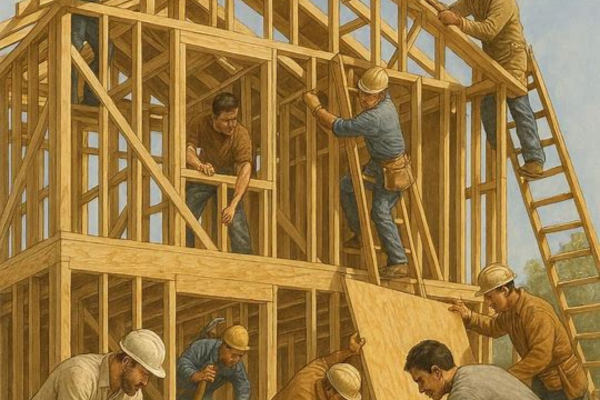 A importância dos mutirões na construção de moradias como forma de economia colaborativa