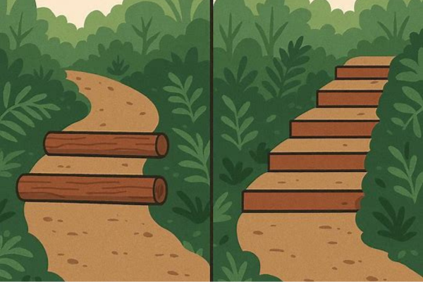 Soluções simples para reforçar trilhas e evitar acidentes em regiões de mata fechada
